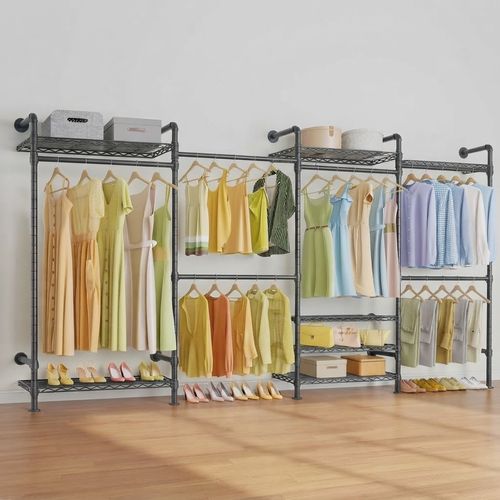 Timate F4 Expandable Wall Clothes Rack