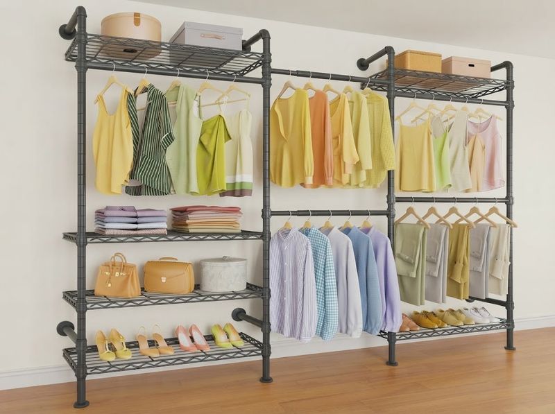 Timate F3 Wall-Mounted Garment Rack